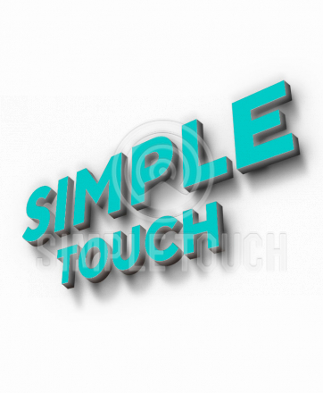 Объемные световые буквы из оргстекла и металла